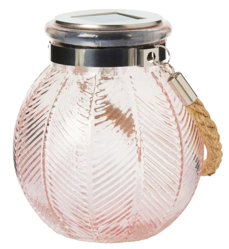 Aurinkokennovalo Glass Jar