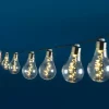 Aurinkokennovaloketju Bulbs Clear