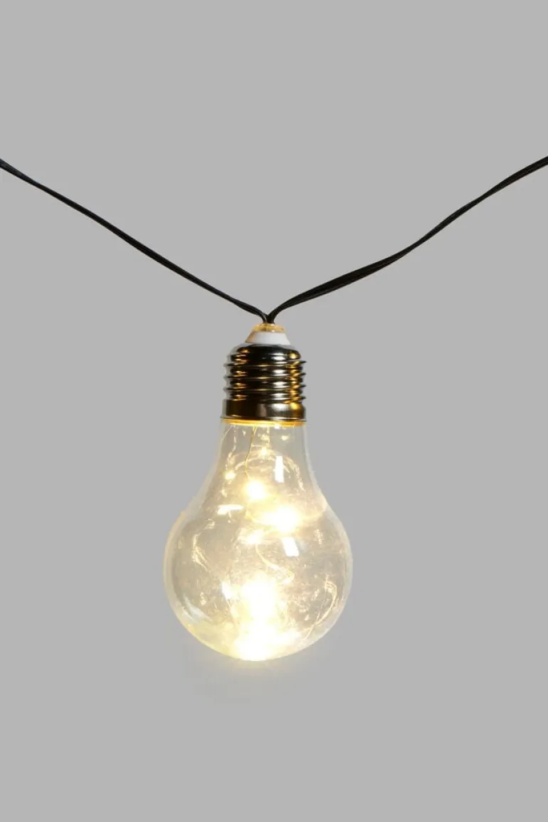 Aurinkokennovaloketju Bulbs Clear