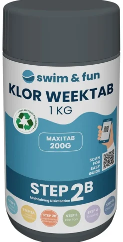 Hitaasti liukenevat klooritabletit
