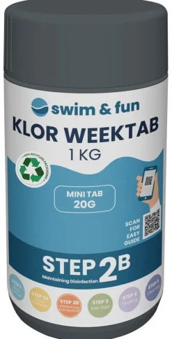 Hitaasti liukenevat klooritabletit