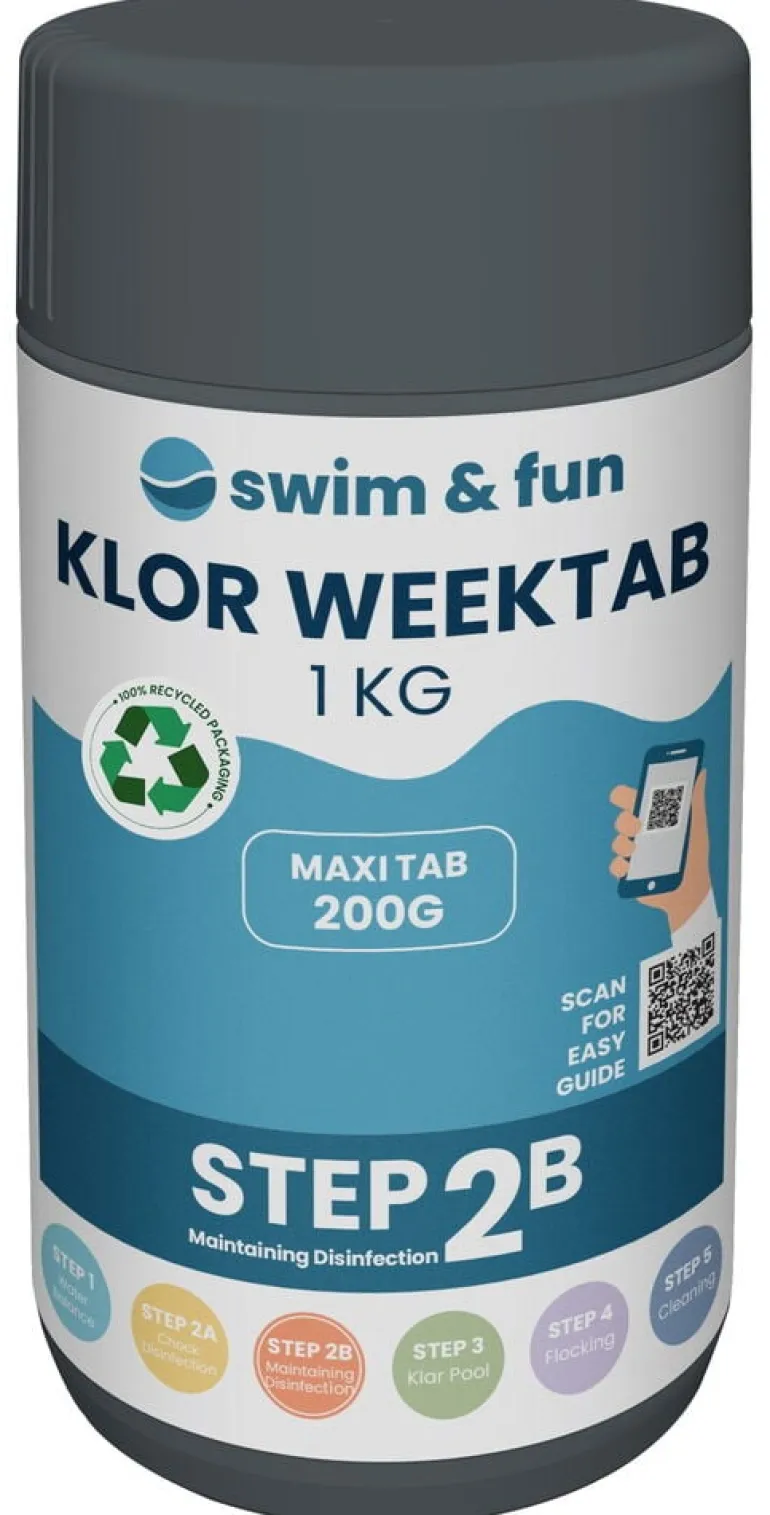 Hitaasti liukenevat klooritabletit