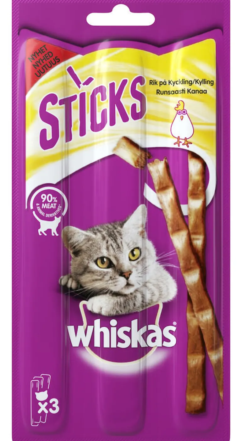 Kissan herkut Whiskas Sticks