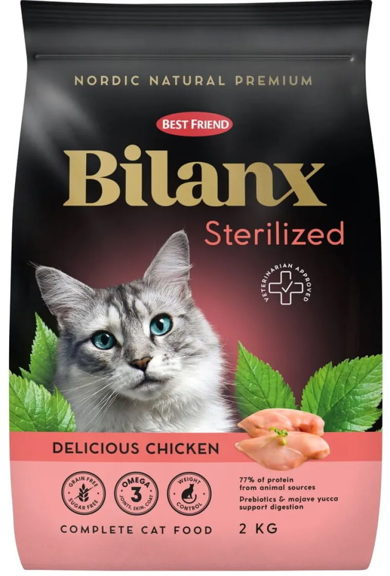 Kissojen kuivaruoka Best Friend Bilanx