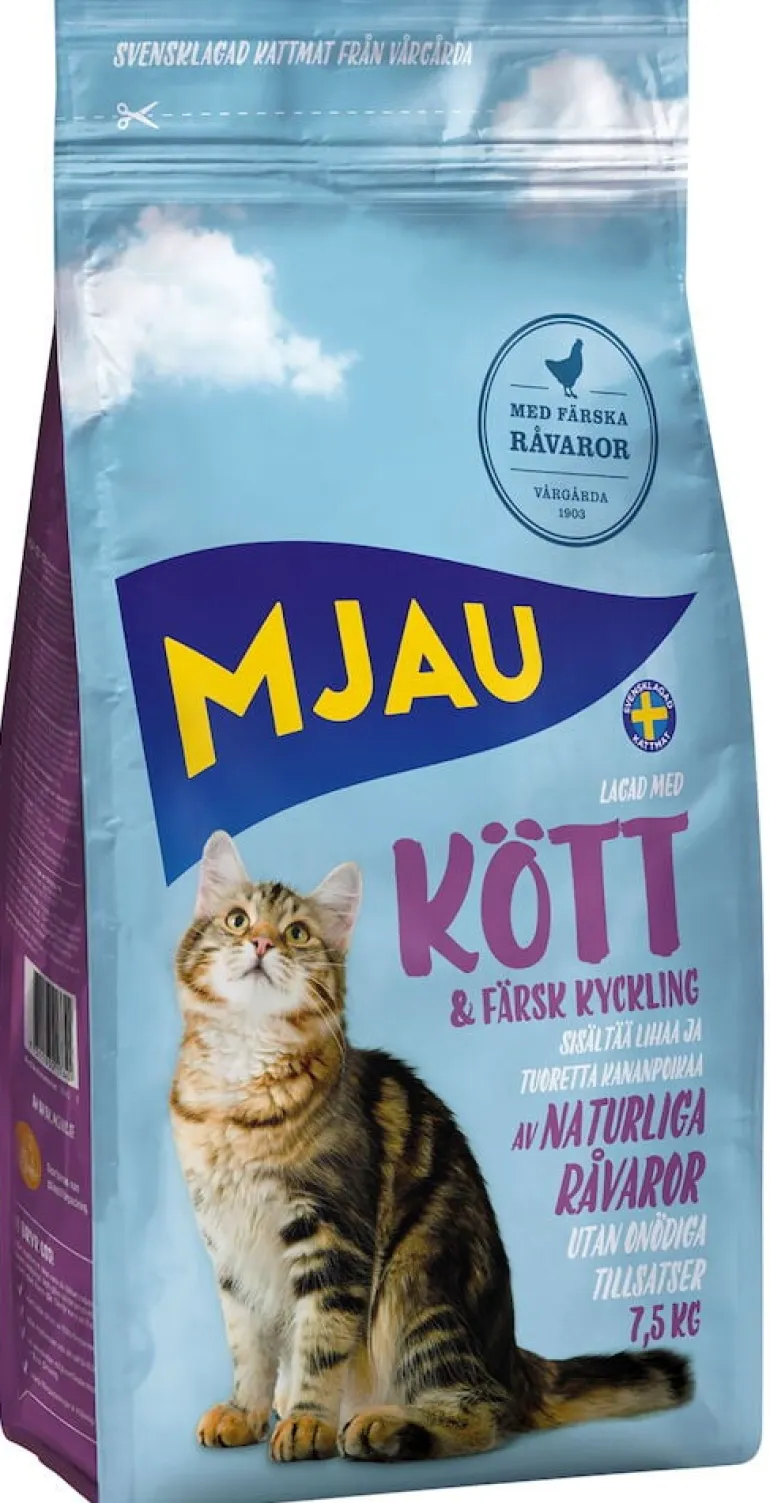 Kissojen kuivaruoka Mjau
