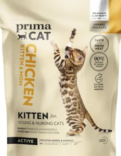 Kissojen kuivaruoka PrimaCat