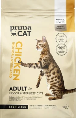 Kissojen kuivaruoka PrimaCat