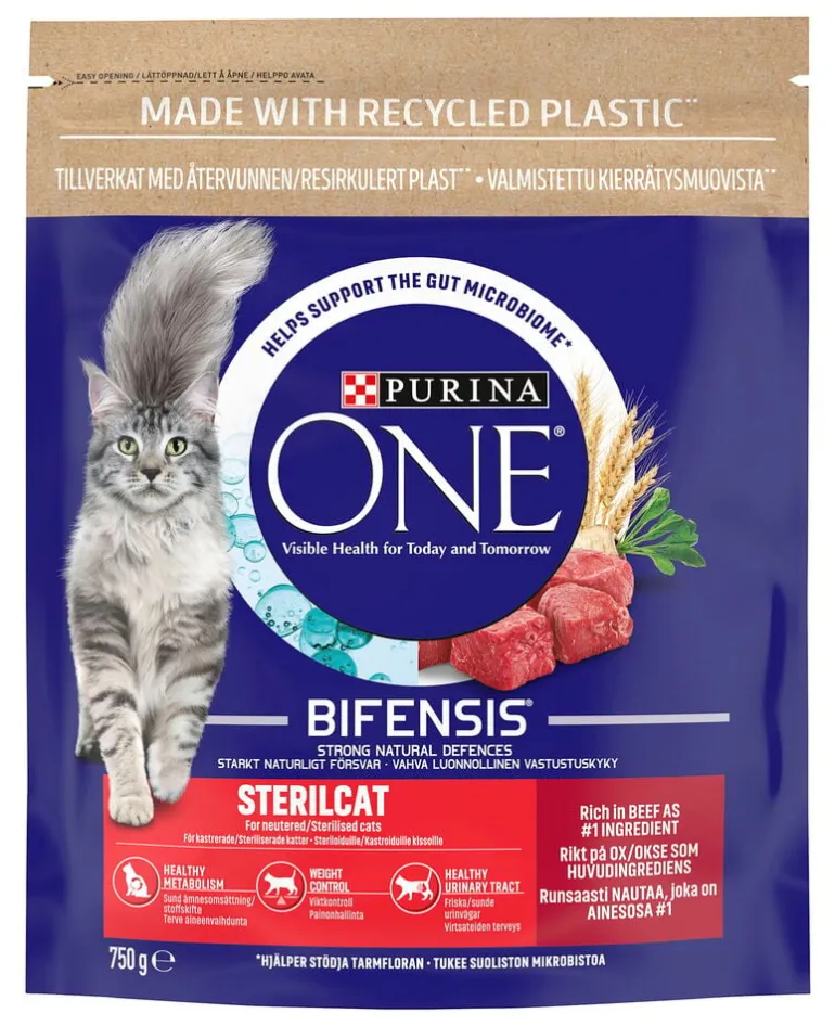 Kissojen kuivaruoka Purina ONE