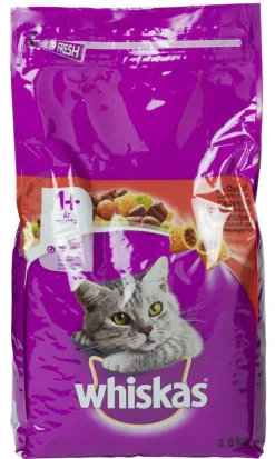 Kissojen kuivaruoka Whiskas