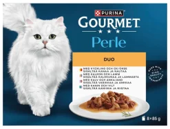 Kissojen märkäruoka Gourmet Perle