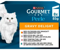 Kissojen märkäruoka Gourmet Perle