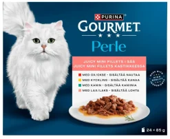 Kissojen märkäruoka Gourmet Perle