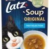 Kissojen märkäruoka Latz Soup