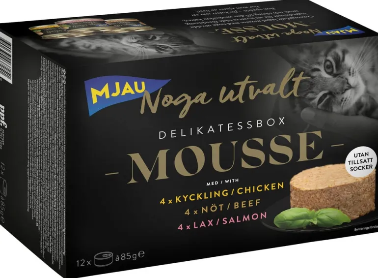 Kissojen märkäruoka Mjau