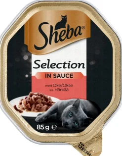 Kissojen märkäruoka Sheba