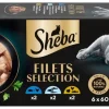Kissojen märkäruoka Sheba Filets Selection