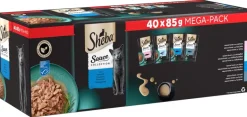 Kissojen märkäruoka Sheba Sauce Collection