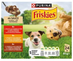 Koirien märkäruoka Friskies