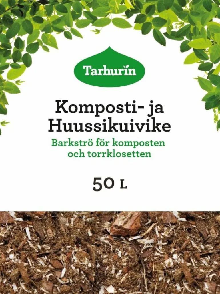 Komposti- ja huussikuivike Tarhurin