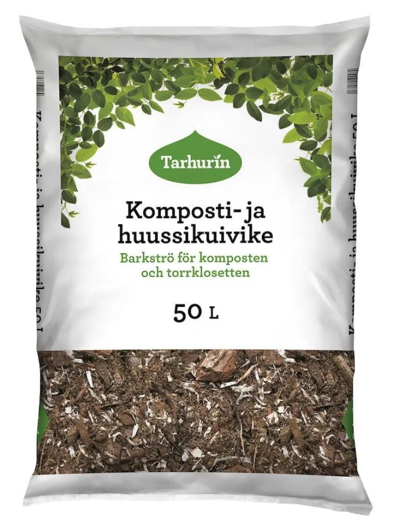 Komposti- ja huussikuivike Tarhurin