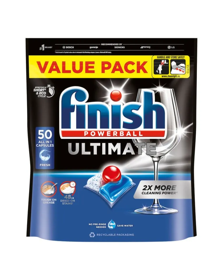 Konetiskitabletti Finish Powerball Ultimate