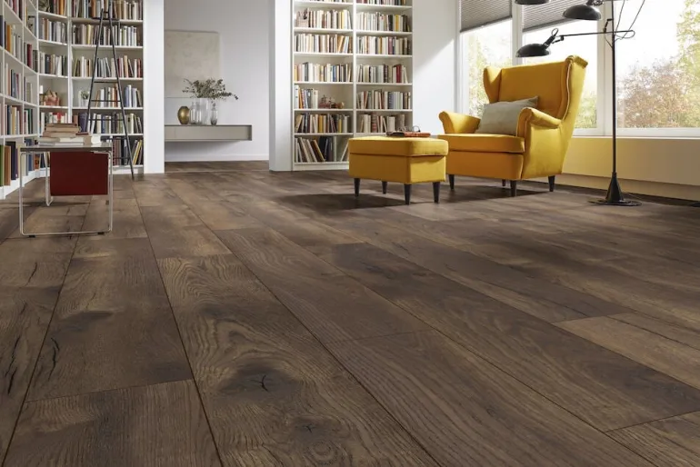 Laminaattilattia Coffee Wide Oak