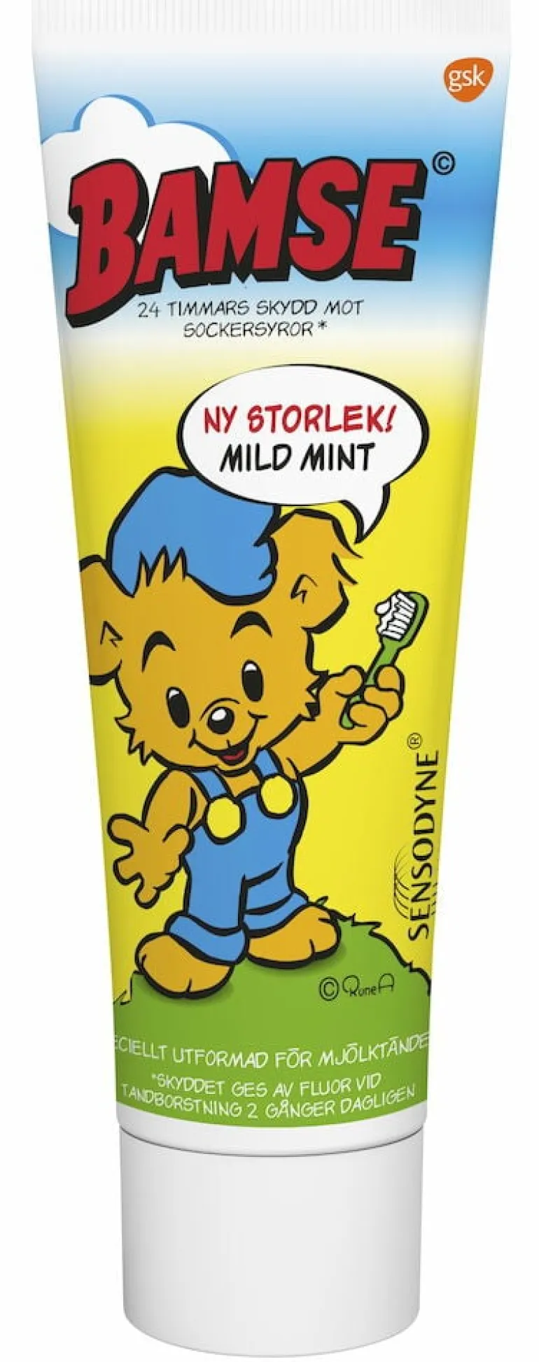 Lasten hammastahna Sensodyne Bamse