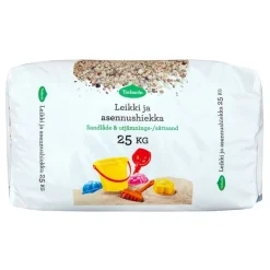 Leikki- ja asennushiekka Tarhurin