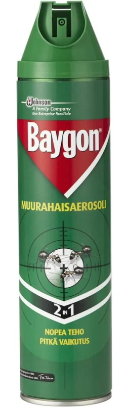 Muurahaisaerosoli Baygon