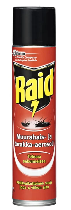 Muurahais- ja torakkasuihke Raid