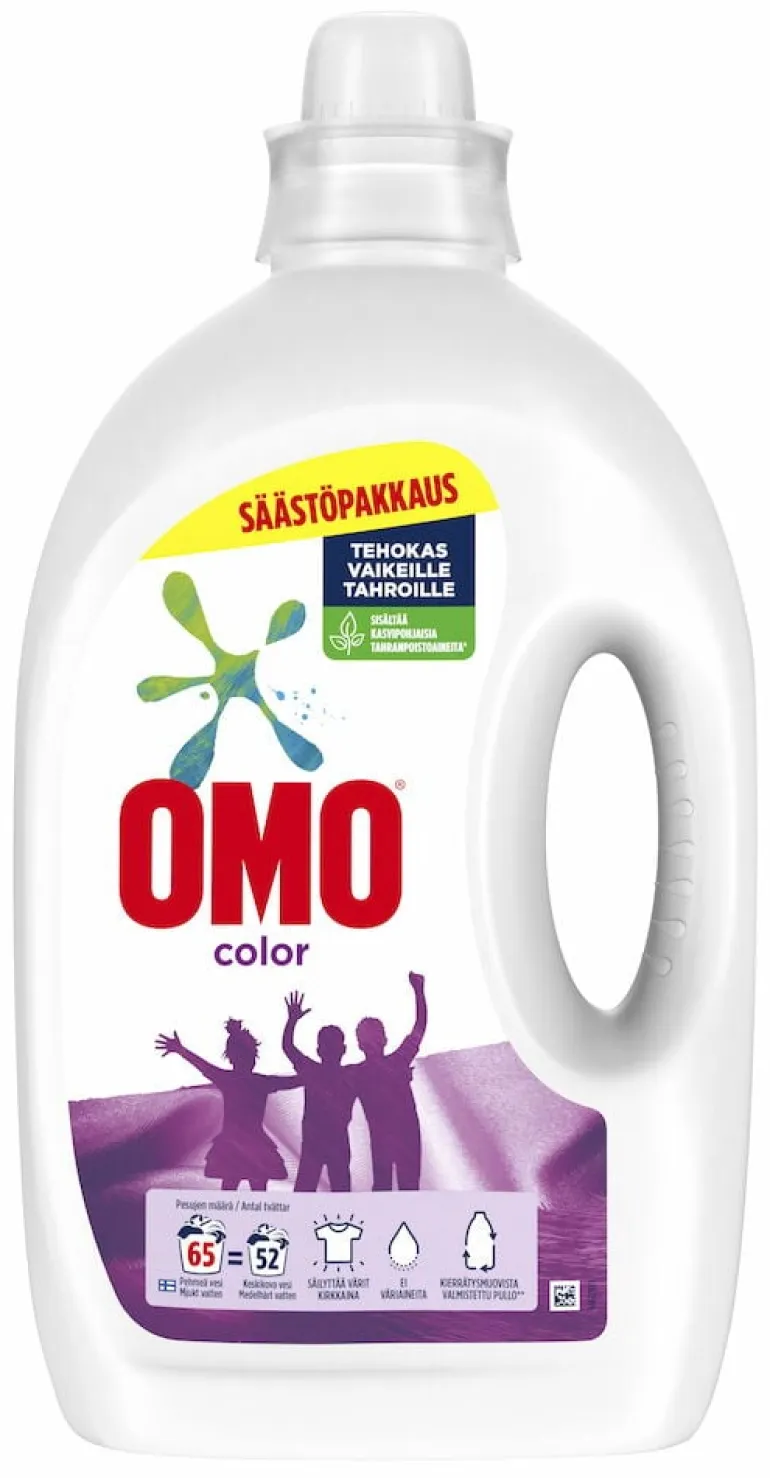 Nestemäinen pyykinpesuaine Omo