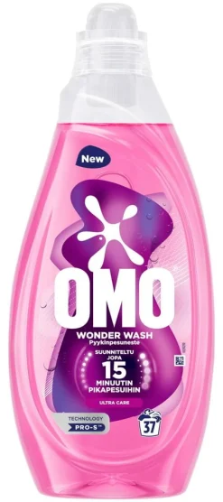 Nestemäinen pyykinpesuaine Omo Wonder Wash