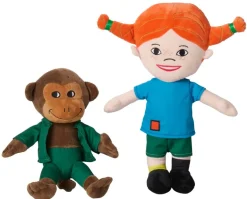 Pehmolelu Peppi Pitkätossu/Herra Tossavainen