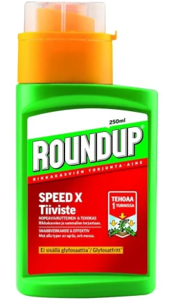 Rikkakasvien torjunta-ainetiiviste Roundup Speed X
