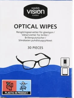Silmälasien puhdistuspyyhkeet Swedish Vision