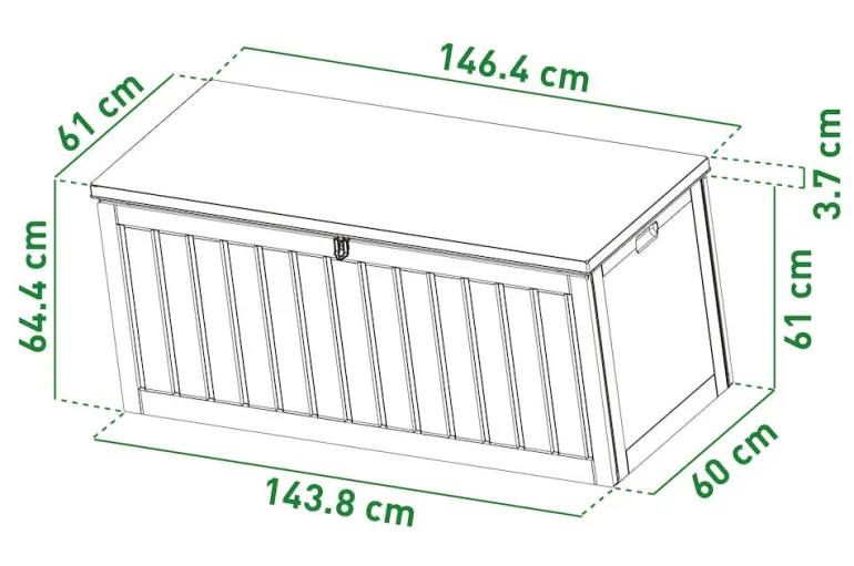 Säilytys- ja tyynylaatikko Malta XL