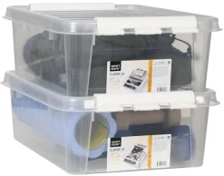Säilytyslaatikko kannella Smartstore