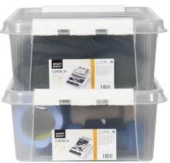 Säilytyslaatikko kannella Smartstore