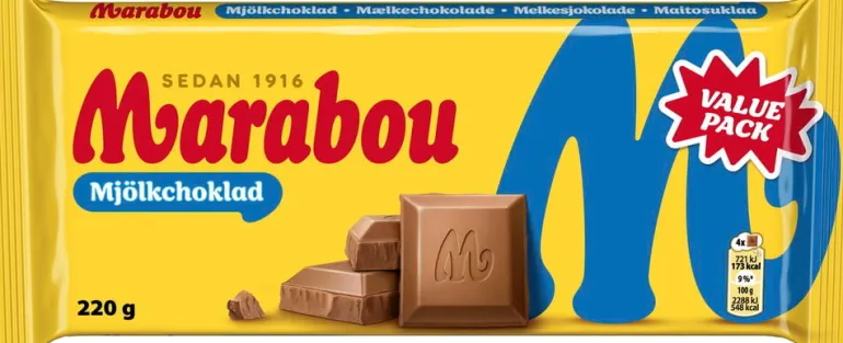 Suklaalevy Marabou Value Pack