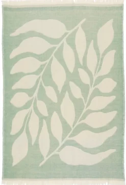 Torkkupeitto Elsaform Wool Leaves