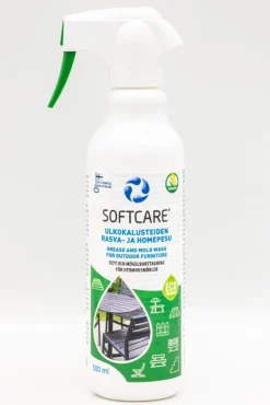 Ulkokalusteiden rasva- ja homepesu Softcare