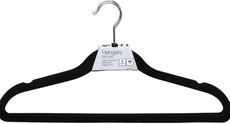 Vaateripustimet Non-slip