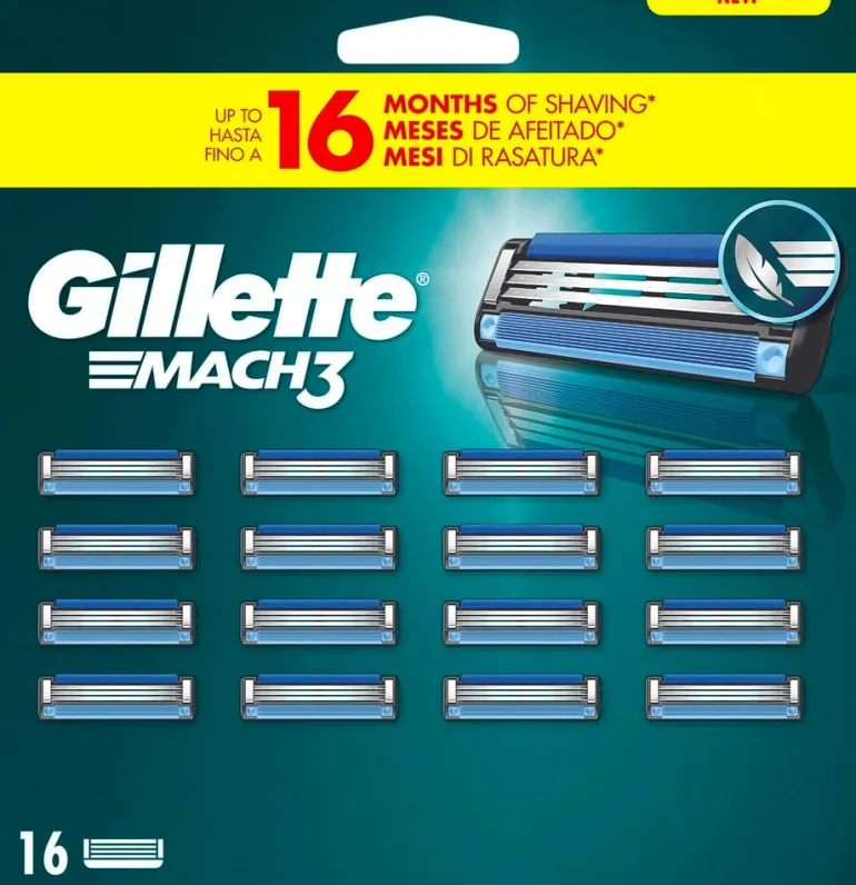 Vaihtoterä Gillette Mach3