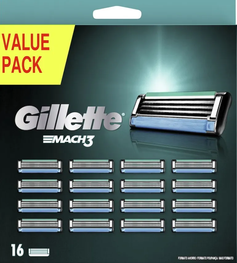 Vaihtoterä Gillette Mach3
