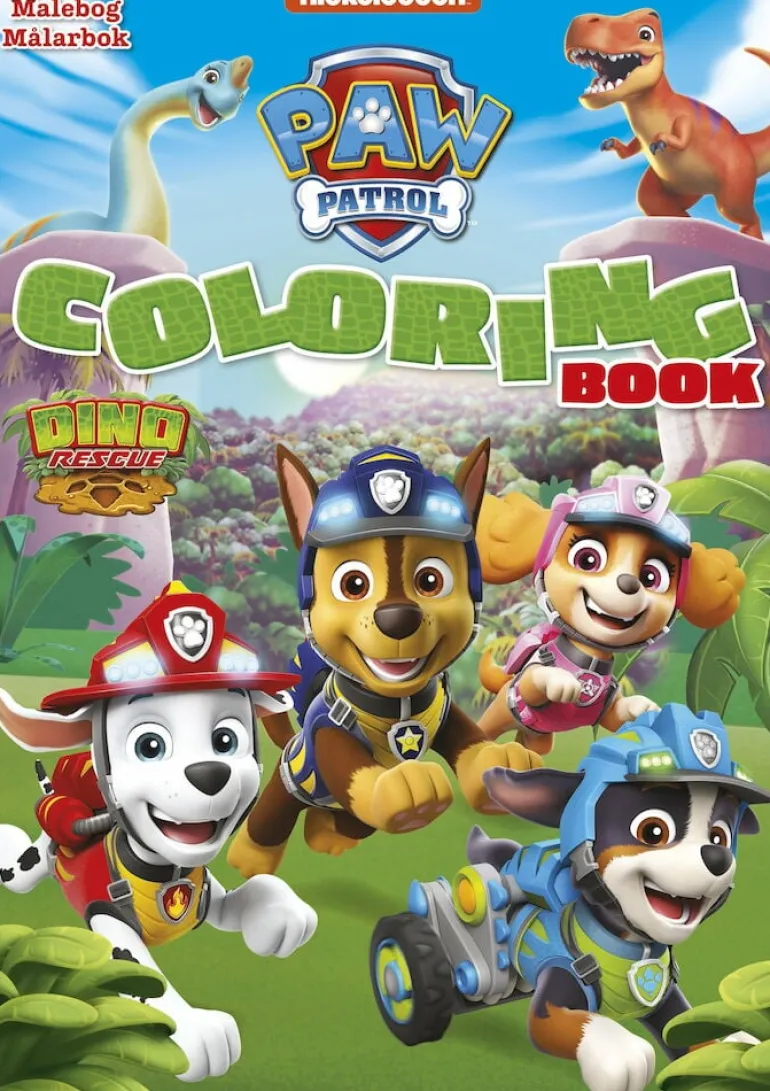 Värityskirja Disney/Nickelodeon