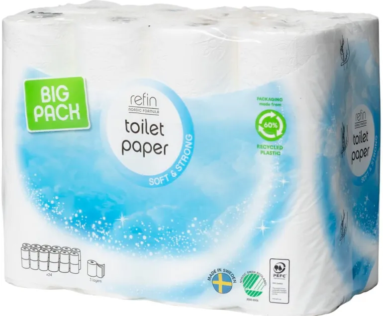 WC-paperi Refin